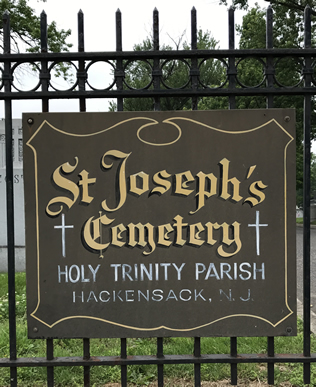 cemetery sign